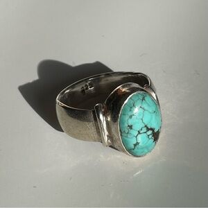 Turquoise 925 Sterling Silver Ring
